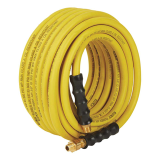 Picture of Klutch Rubber Air Hose | 3/8-In. X 50-Ft. | 3/8-In. to 1/4-In. Reducer
