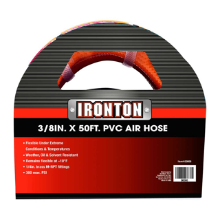 Picture of Ironton PVC Air Hose | 3/8-In. X 50-Ft.