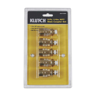 Picture of Klutch | Male Coupler Set | 1/4-In. | Pack of 5