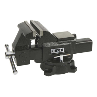 Picture of Klutch Heavy-Duty Carbon Steel Bench Vise | 6-In. Jaw Width