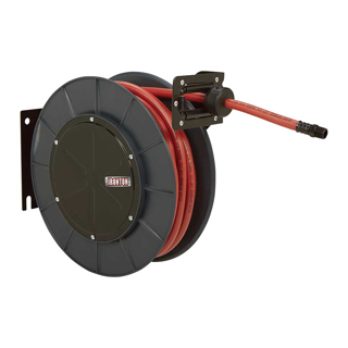 Picture of R/B:49591:Ironton Auto-Rewind Air Hose Reel with Hose | 3/8-In. X 50-Ft. Hose
