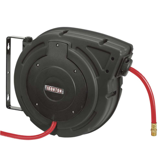 Picture of Ironton Compact Air Hose Reel with Polymer Hose | 3/8-In. X 50-Ft.