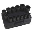 Picture of Klutch | SAE Drive Impact Socket Set | 1/2-In. | Chrome