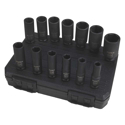 Picture of Klutch | Drive Deep Impact Socket Set | 1/2-In. | Chrome Moly