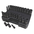 Picture of Klutch | Deep Drive Impact Socket Set| 1/2-In. | SAE and Metric 