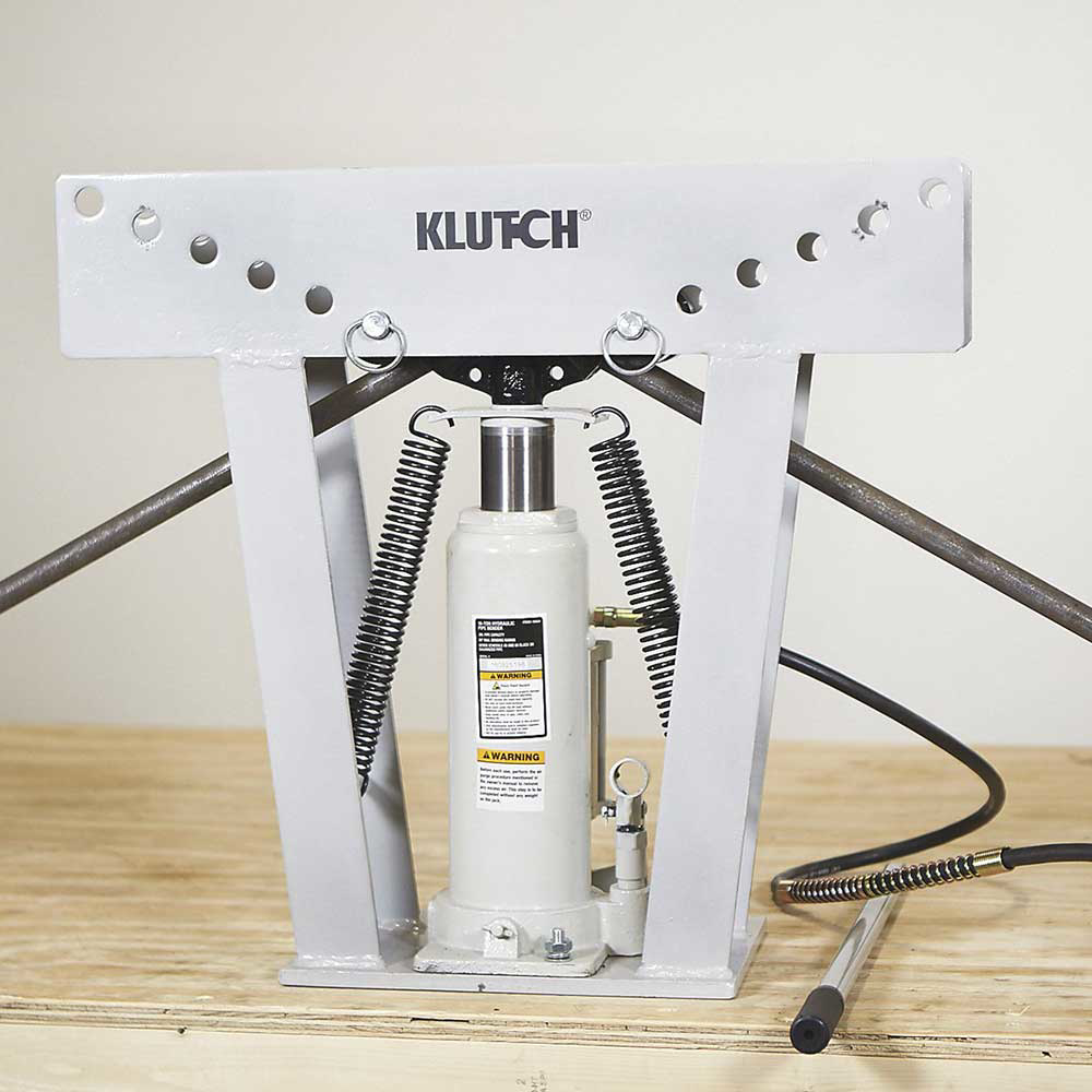 Klutch Air Hydraulic Pipe Bender 16 Ton 3 In. Capacity 49654 Great Northern Equipment