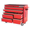 Picture of Strongway 42-In. 7-Drawer Rolling Tool Cabinet | Red