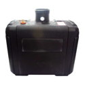 Picture of 6-Gallon Black Fuel Tank | No Cap | EPA-CARB | Fluorinated