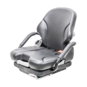 Picture of R/B:8646:Uni Pro | Hyster E-H-J-P-S Series Forklift Seat and Mechanical Suspension | Black Vinyl
