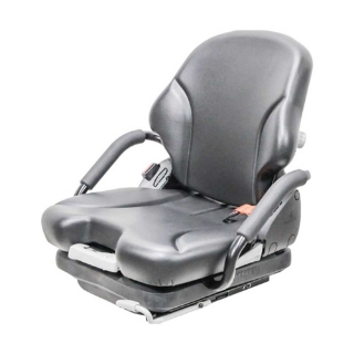 Picture of R/B:8646:Uni Pro | Hyster E-H-J-P-S Series Forklift Seat and Mechanical Suspension | Black Vinyl