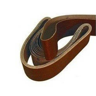 Picture of Virginia Abrasives 100 Grit Belts | Portable 3-In. X 21-In. | Box of 10
