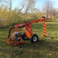 Picture of Brave Towable Auger | Hydraulic | Honda GX390