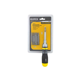 Picture of Klutch 19-in-1 Interchangeable Ratching Screwdriver Set