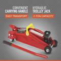 Picture of Ironton | Hydraulic Trolly Jack with Carrying Handle | 2-Ton Capacity