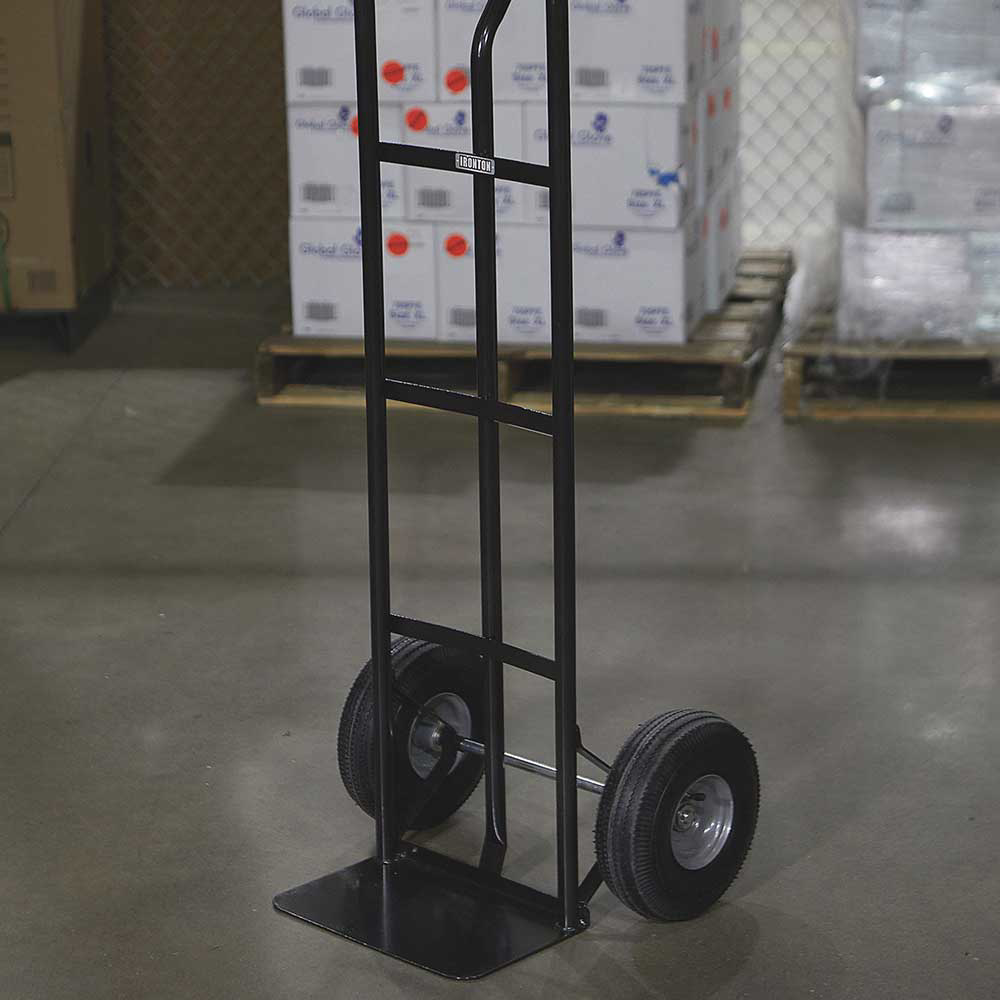 Ironton Steel Pneumatic Hand Truck | 600 Lb. Capacity
