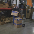 Picture of Ironton Steel Pneumatic Hand Truck | 600-Lb. Cap | 16-In. X 21-In. X 51-In.