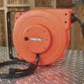 Picture of Ironton Retractable Extension Cord Reel | 40-Ft. | 12/3, Triple Tap