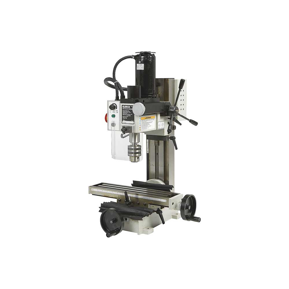 Klutch Mini Milling Machine | 1/2-HP | 350 Watts, 110V | 49657