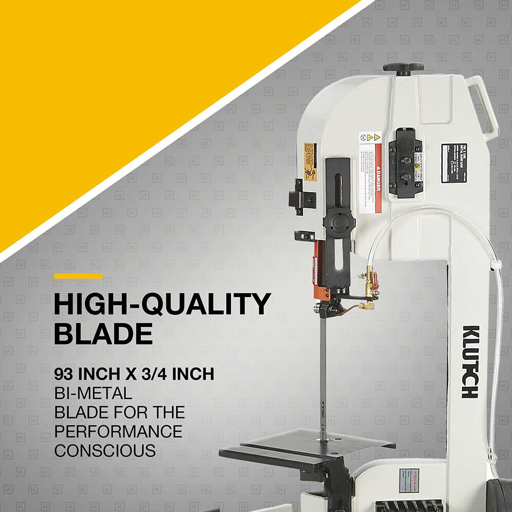 Klutch metal band saw discount