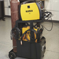 Picture of Klutch 2-Tier Welding Cart with Locking Cabinet