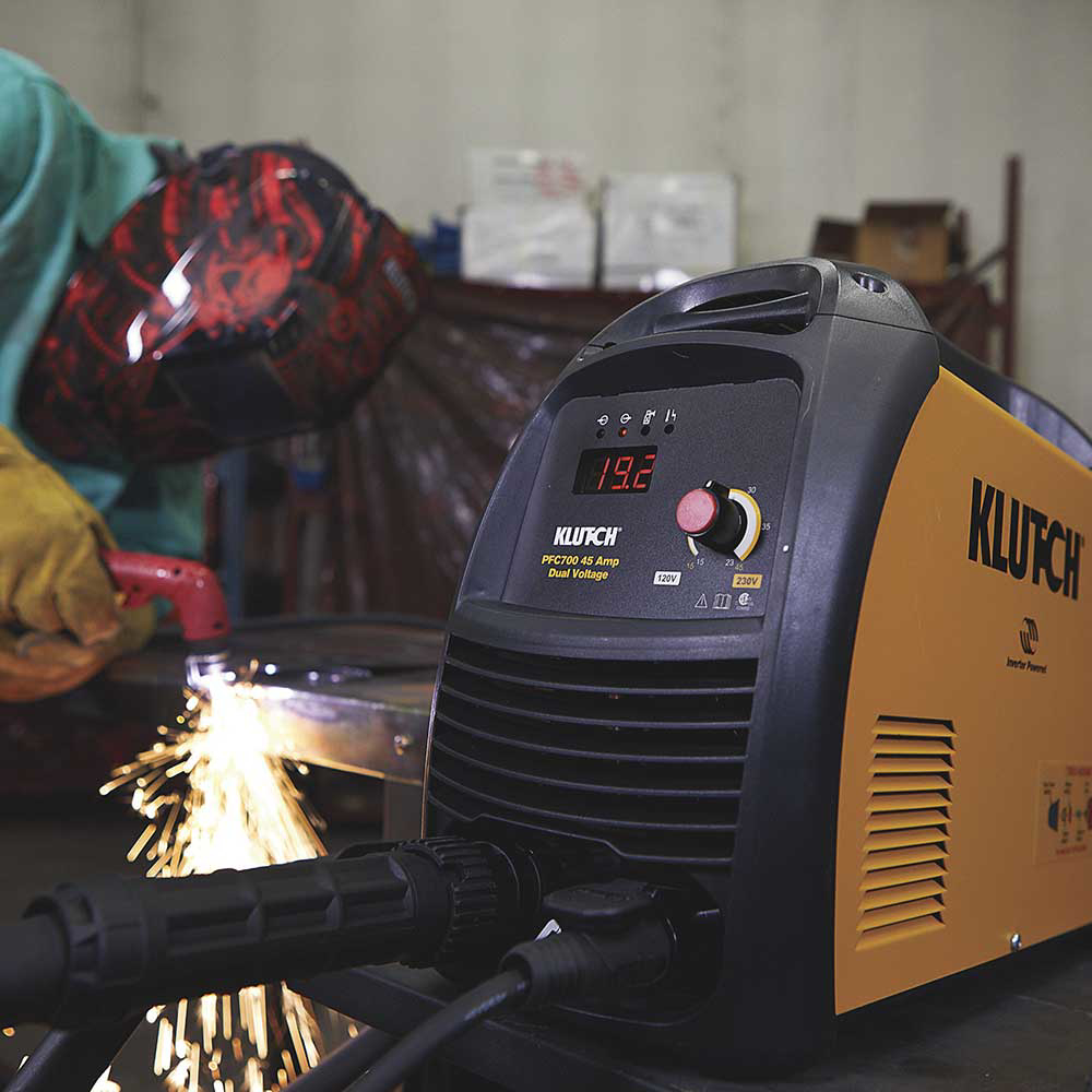 Klutch PFC700 DualVoltage Plasma Cutter 120V/230V 45 Amp 96580