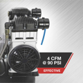 Picture of NorthStar Electric Air Compressor | 1.5 HP | 8-Gal. Vert Tank | 4 CFM | 90 PSI