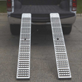 Picture of Ironton Non-Folding Steel Loading Ramp Set | 1,000-Lb. Total Capacity | 6 Ft. L x 9 In. W