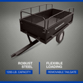 Picture of Strongway Steel ATV Trailer | 1,200-Lb. Capacity | 18 Cu. Ft.