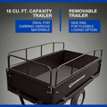 Picture of Strongway Steel ATV Trailer | 1,200-Lb. Capacity | 18 Cu. Ft.