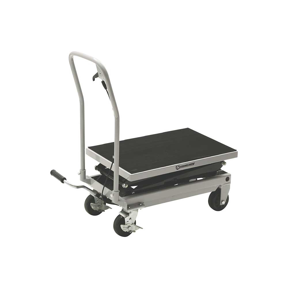 Strongway 2-Speed Hydraulic Rapid XT Lift Table Cart | 500 Lb