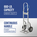 Picture of Strongway Aluminum Hand Truck/Stair Skid | 660-Lb. Capacity