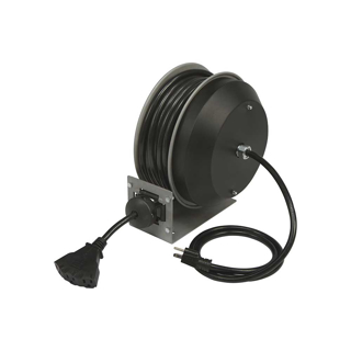 Picture of Strongway Heavy-Duty Retractable Extension Cord Reel | 30 Ft. | 12/3, Triple Tap
