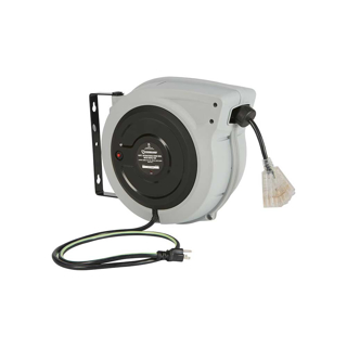 Picture of Strongway Retractable Cord Reel | 65-Ft. | 12/3, Triple Tap