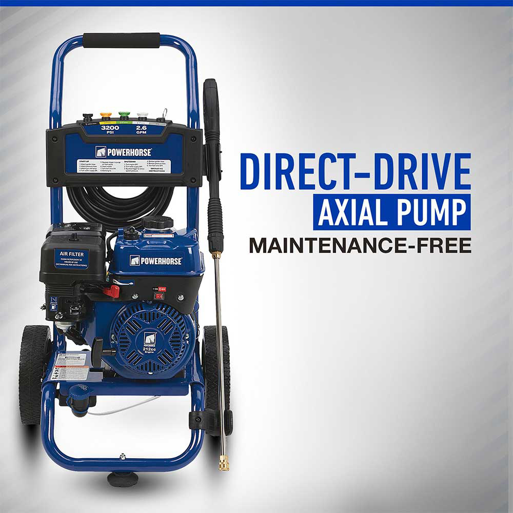 Powerhorse 3200 psi pressure washer discount