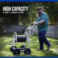 Picture of Strongway Garden Hose Reel Cart | Holds 400 Ft. of 5/8-In. Hose