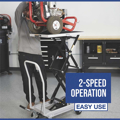 Picture of Strongway Hydraulic Rapid Lift XT Table Cart | 2-Speed | 1000-Lb. Capacity | 54-1/4-In. Lift