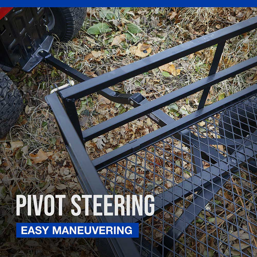 Y♡ Strongway Steel Cart |1500-Lb. Capacity | 52 In. L x 34.7 In. W x