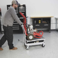 Picture of Strongway Hydraulic Rapid Lift XT Table Cart | 2-Speed | 1000-Lb. Capacity | 54-1/4-In. Lift