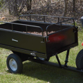 Picture of Strongway Steel ATV Trailer | 1,200-Lb. Capacity | 18 Cu. Ft.