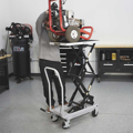 Picture of Strongway Hydraulic Rapid Lift XT Table Cart | 2-Speed | 1000-Lb. Capacity | 54-1/4-In. Lift