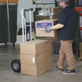 Picture of Strongway P-Handle Hand Truck | 1000-Lb. Capacity | 23.6-In. x 23-In. x 60-In.