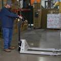 Picture of Strongway Pallet Jack | 5500-Lb. Capacity | 63.5 In. X 27 In.