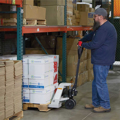 Picture of Strongway Pallet Jack | 5500-Lb. Capacity | 63.5 In. X 27 In.