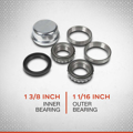 Picture of Ultra-Tow Hi-Perf Hub Bearing/Seal Kit | 1-3/8-In. In Bear 1 1/16-In. Out Bearing