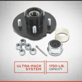 Picture of Ultra-Tow XTP Ultra Pack Trailer Hub | 5 on 4-1/2-In. | 1750-Lb. Cap