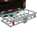 Picture of Ultra-Tow Aluminum Hitch Cargo Carrier | 500-Lb. Cap | Silver | 49-In. X 22.5-In. x 8-In.H