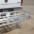 Picture of Ultra-Tow Aluminum Hitch Cargo Carrier | 500-Lb. Cap | Silver | 60-In. X 22.5-In. x 8-In.