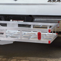 Picture of Ultra-Tow Aluminum Hitch Cargo Carrier | 500-Lb. Cap | Silver | 60-In. X 22.5-In. x 8-In.