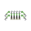 Picture of Ultra-Tow HD Ratchet Tie Down | 1,500-Lb. Capacity | 10-Ft. | 4-Pack | Green