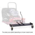 Picture of Jrco 60-In. Tine Rake Dethatcher | Heavy Duty Wheels | Mount Bar | Toro Timecutter MAX 2024+